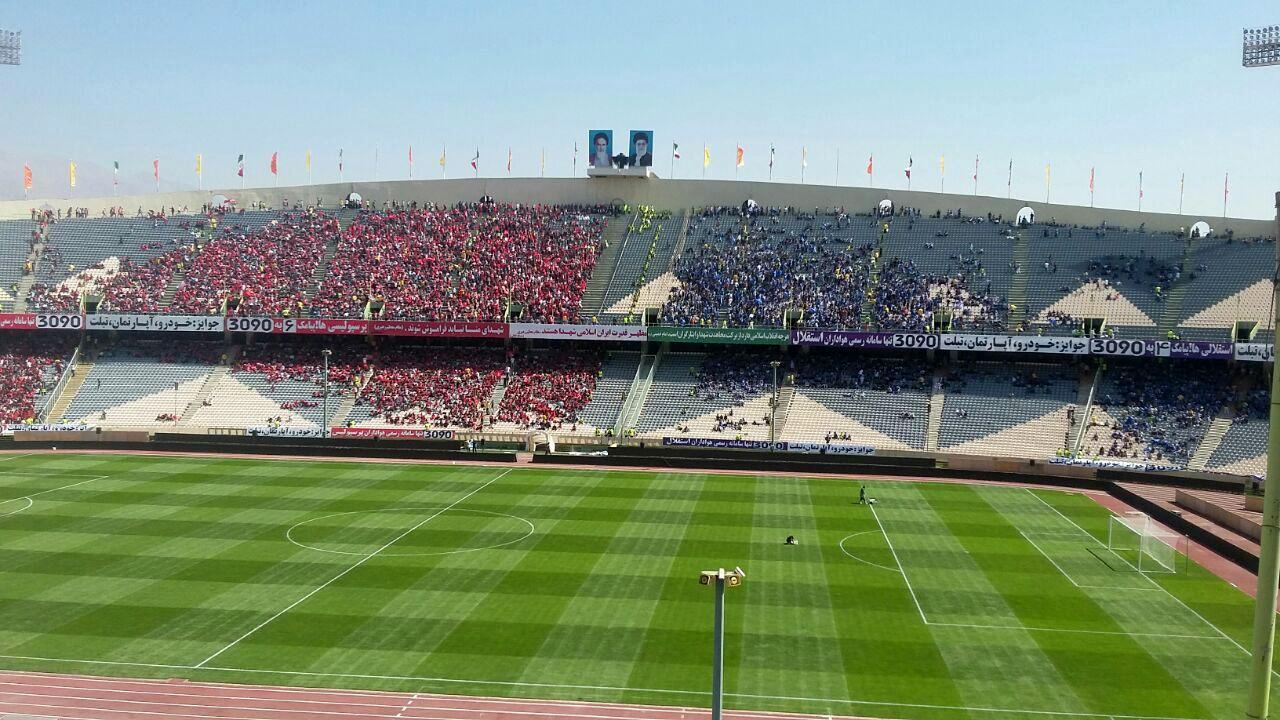 اتفاق جذاب برای هواداران پرسپولیس و استقلال در ورزشگاه آزادی +عکس