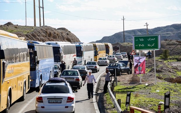 اعلام آخرین وضعیت جوی راهها/ترافیک نیمه سنگین در محورهای ایلام