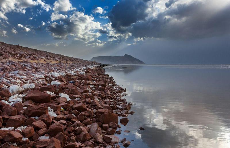 سطح تراز دریاچه ارومیه ۸ سانتیمتر افزایش یافت