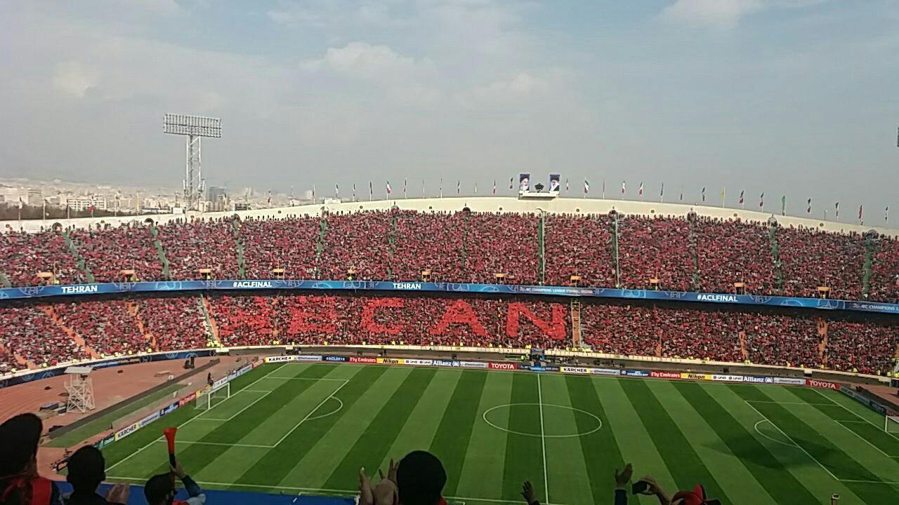 حواشی فینال لیگ قهرمانان آسیا در ورزشگاه ازادی + فیلم و عکس / در حال بروزرسانی