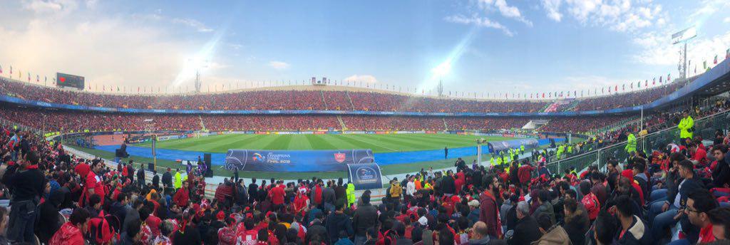 حواشی فینال لیگ قهرمانان آسیا در ورزشگاه ازادی + فیلم و عکس / در حال بروزرسانی