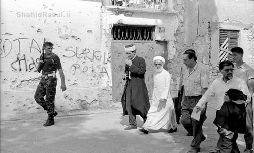 عکس‌های دیده نشده از آیت الله جنّتی در اروپا!