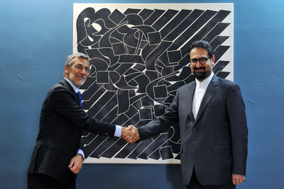 دیدار معاون امور هنری و سفیر ایتالیا در تهران / روابط هنری ایران و ایتالیا تقویت می&zwnj;شود