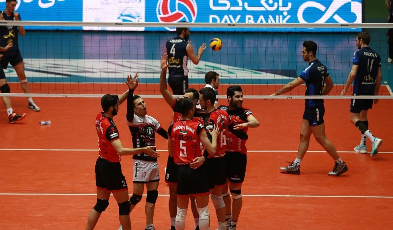 تداوم صدرنشینی خاتم و پیکان در لیگ برتر والیبال