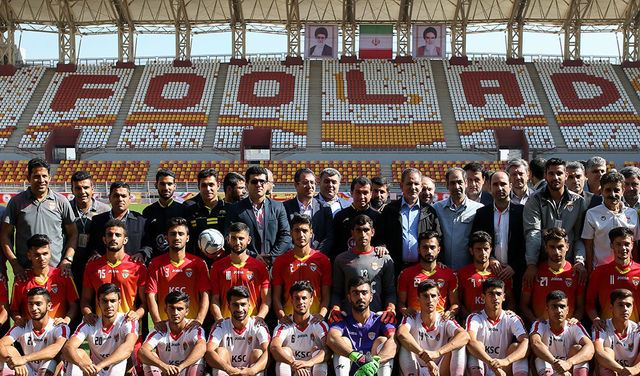 ورزشگاه ۳۰ هزار نفری فولاد خوزستان افتتاح شد ورزشگاه ۳۰ هزار نفری فولاد خوزستان افتتاح شد