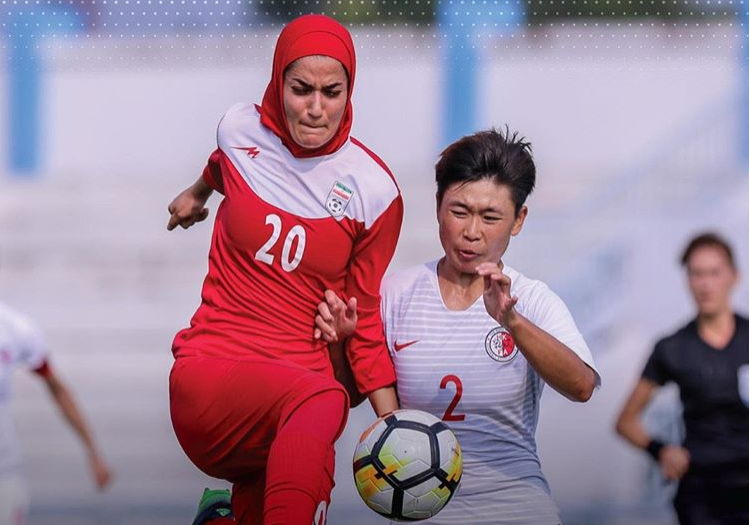 زننده گل تیم ملی بانوان ایران در صفحه AFC