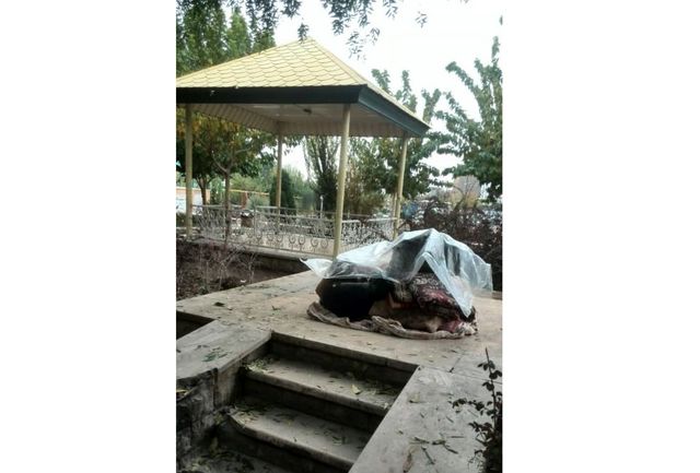 برخورد زشت عوامل شهرداری با آلاچیق نشینان فقیر شهر ری!