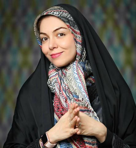 واکنش تند آزاده نامداری به مدیر شبکه ۳ +عکس