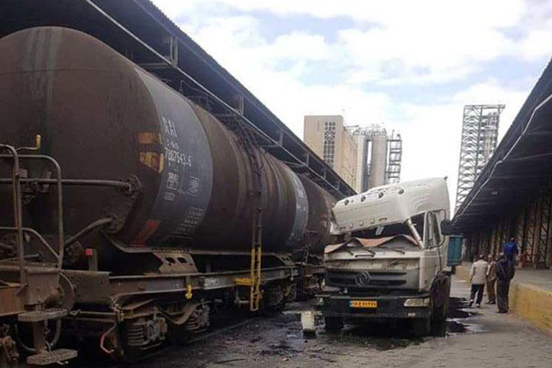 قطار حمل سوخت پالایشگاه شازند دچار حادثه شد قطار حمل سوخت پالایشگاه شازند دچار حادثه شد