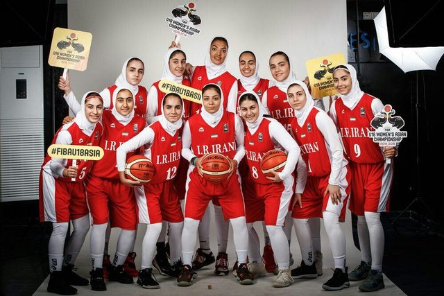 آمار دختران بسکتبالیست ایران در بازی برابر هند