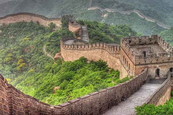 ترمیم دیوار بزرگ چین با کمک پهباد‌ها