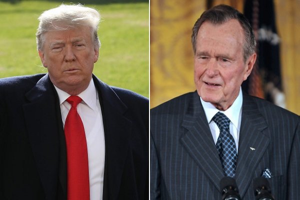 واکنش کاخ سفید به خبر مرگ جرج بوش پدر واکنش کاخ سفید به خبر مرگ جرج بوش پدر