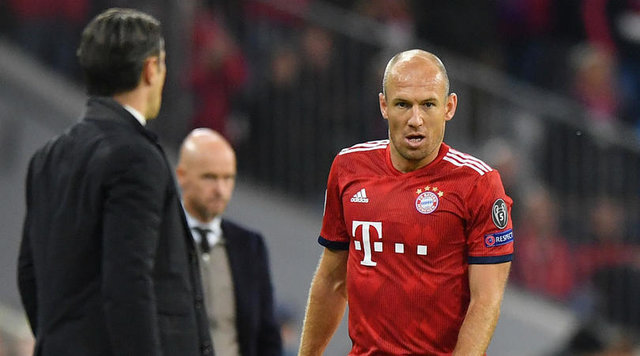 جدایی روبن از بایرن مونیخ در پایان فصل جدایی روبن از بایرن مونیخ در پایان فصل