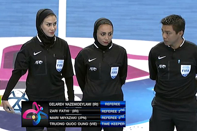 دو داور زن فوتسال ایران در قهرمانی اروپا قضاوت می‌کنند