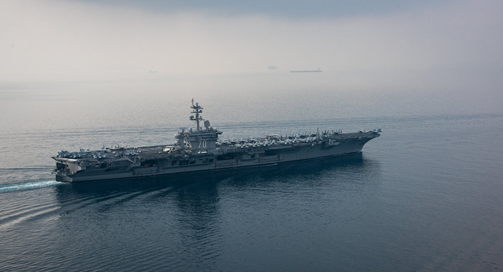 گروهی از ناو‌های هواپیمابر آمریکایی به سمت خلیج فارس روانه شده اند/ آیا آمریکا تهدید ایران درباره بسته شدن تنگه هرمز را جدی گرفته؟