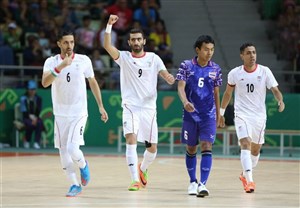 تیم ملی فوتسال ایران مقابل روسیه به پیروزی رسید