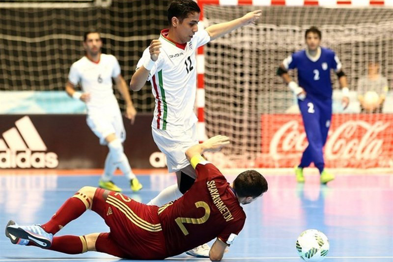 تیم ملی فوتسال ایران مقابل روسیه به پیروزی رسید