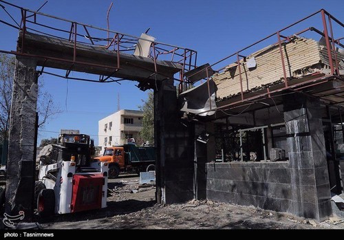 خرابی های انفجار بمب در چابهار +تصاویر