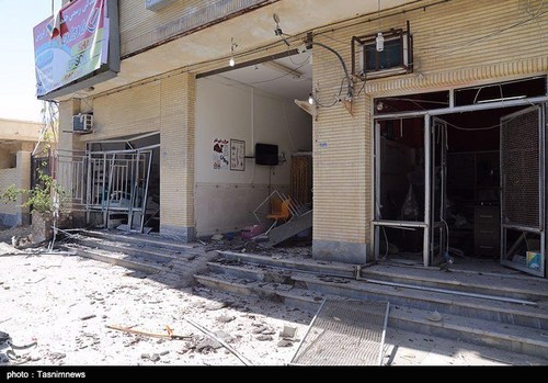 خرابی های انفجار بمب در چابهار +تصاویر