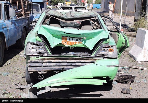 خرابی های انفجار بمب در چابهار +تصاویر