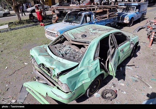 خرابی های انفجار بمب در چابهار +تصاویر