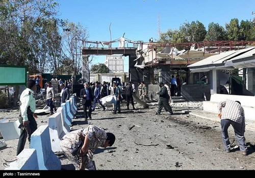 خرابی های انفجار بمب در چابهار +تصاویر