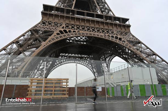 برج ایفل به روی گردشگران بسته شد+عکس
