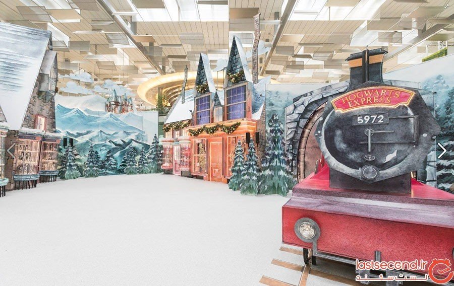 بازسازی دنیای عجیب هری پاتر در فرودگاه چانگی سنگاپور