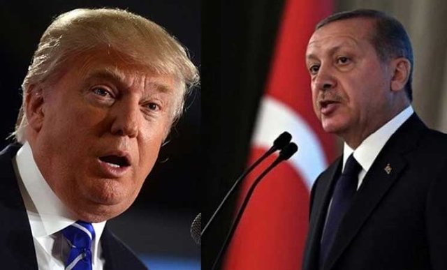 گفتگوی تلفنی اردوغان و ترامپ درباره تحولات اخیر سوریه