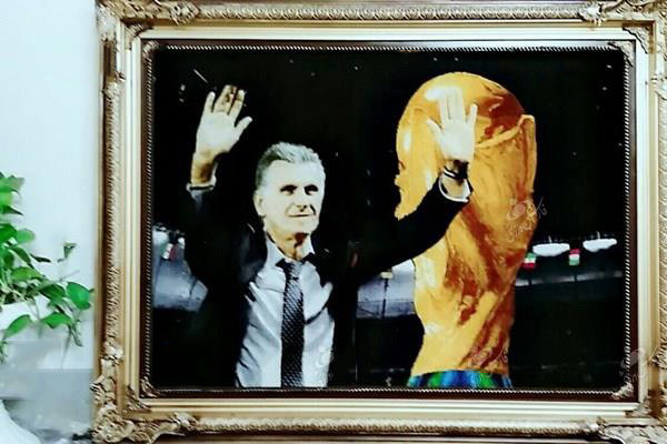 هدیه جدید فدراسیون فوتبال به کی‌روش +عکس