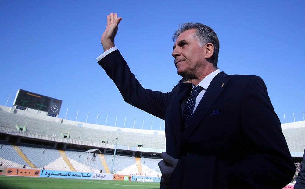 کارلوس کی‎روش: وزیر ورزش به تیم ملی فوتبال احترام نگذاشت