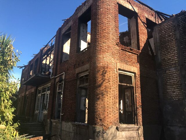 احتمال عمدی بودن آتشسوزی در خانه تاریخی املش احتمال عمدی بودن آتشسوزی در خانه تاریخی املش