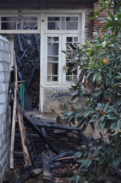 احتمال عمدی بودن آتشسوزی در خانه تاریخی املش احتمال عمدی بودن آتشسوزی در خانه تاریخی املش