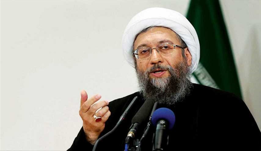 رئیس قوه قضاییه: نمی&zwnj;توان پذیرفت که میراث دار گاوچران&zwnj;ها با آن سابقه کثیف، ملتی بزرگ را متهم به تروریست بودن کند/ بهانه کردن مطالبات کارگران برای برهم زدن نظم کشور، قابل قبول نیست