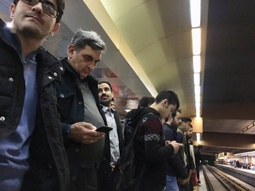رفت‌وآمد شهردار جدید تهران با مترو + عکس