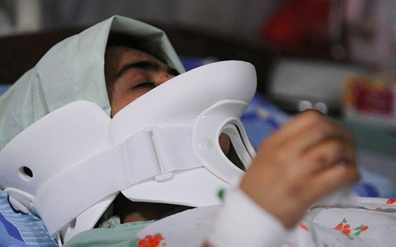 واژگونی سرویس مدرسه در شیراز ۴ مصدوم داشت