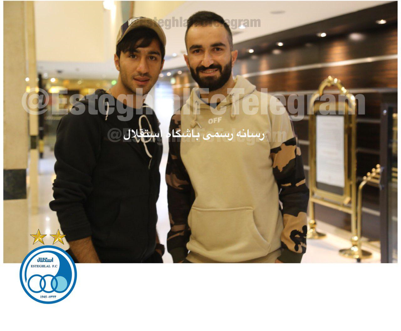 جلسه فتحی با استقلالیها و حضور دو میهمان ویژه در اردو+عکس جلسه فتحی با استقلالیها و حضور دو میهمان ویژه در اردو+عکس