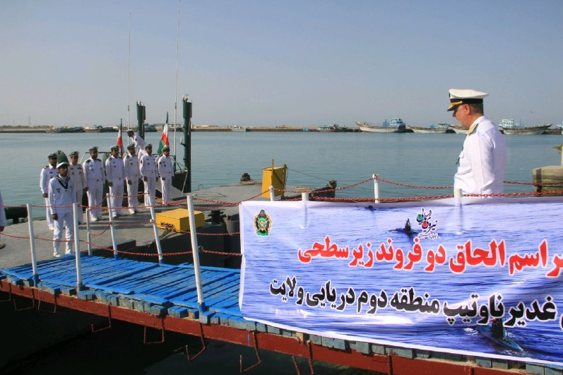 الحاق دو زیر دریایی کلاس غدیر به ناوگان نیروی دریایی ارتش