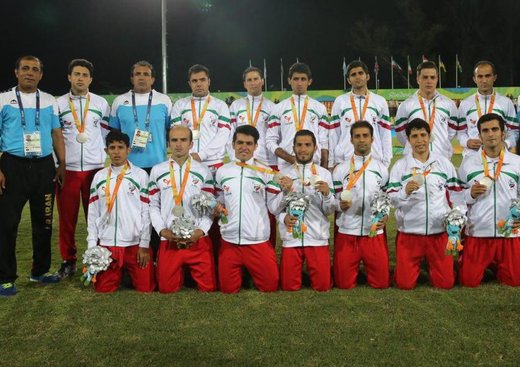 تیم فوتبال ۷ نفره ایران قهرمان آسیا شد تیم فوتبال ۷ نفره ایران قهرمان آسیا شد