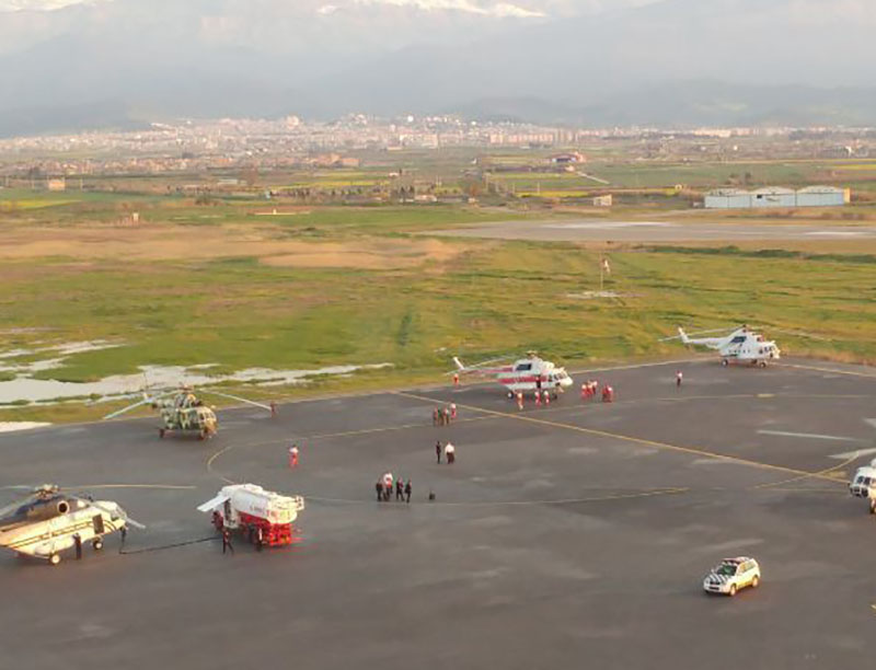 وضعیت پرواز‌های مناطق سیل‌زده در ۱۴ فروردین