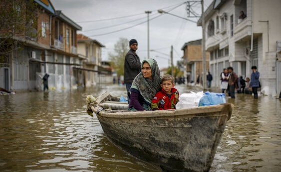 ظرفیت تخلیه آب گمیشان افزایش یافت