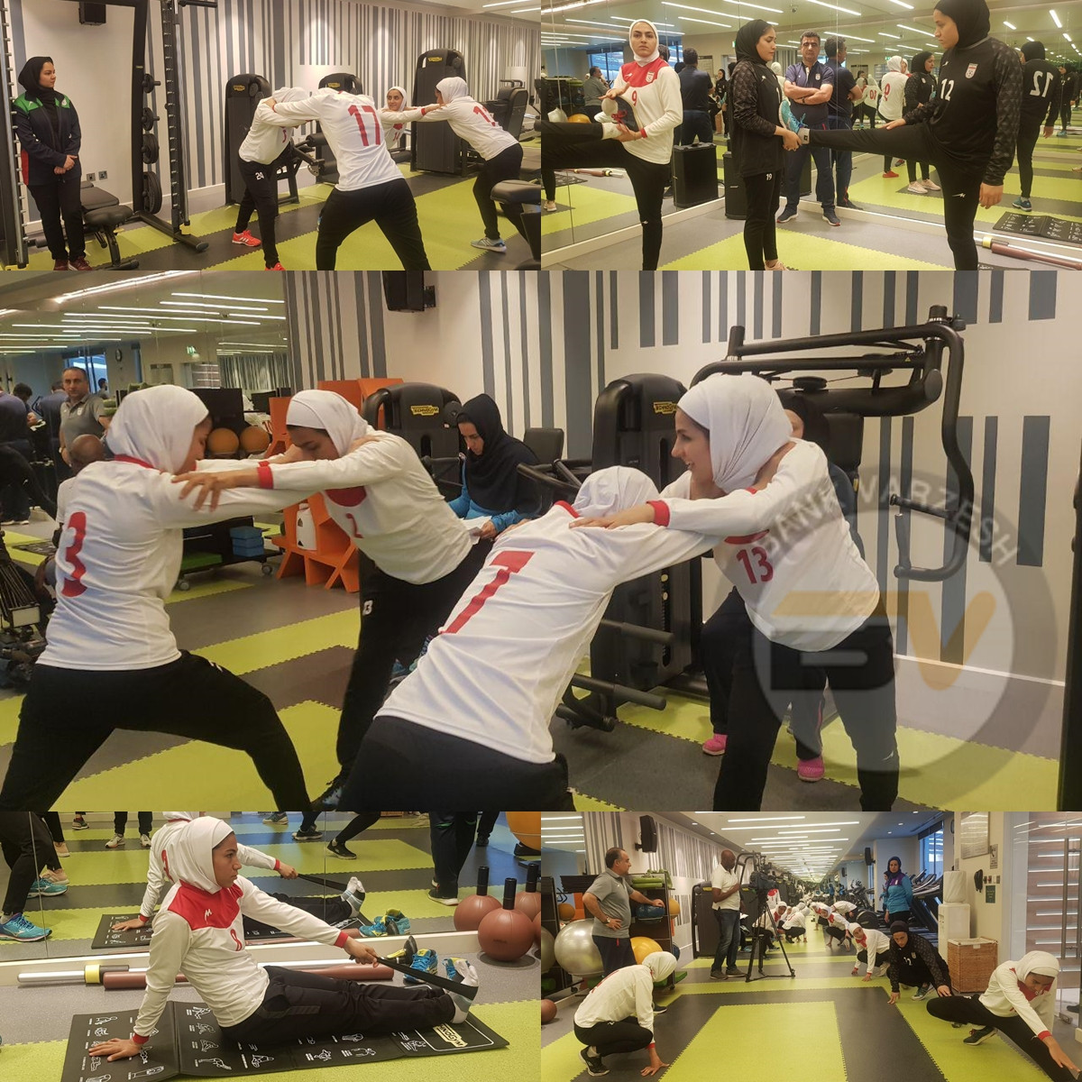 ریکاوری و آخرین وضعیت پزشکی تیم‌ملی بانوان در قطر