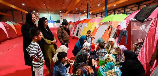 اسکان سیل‌زدگان در ۱۰۰۰ سالن ورزشی