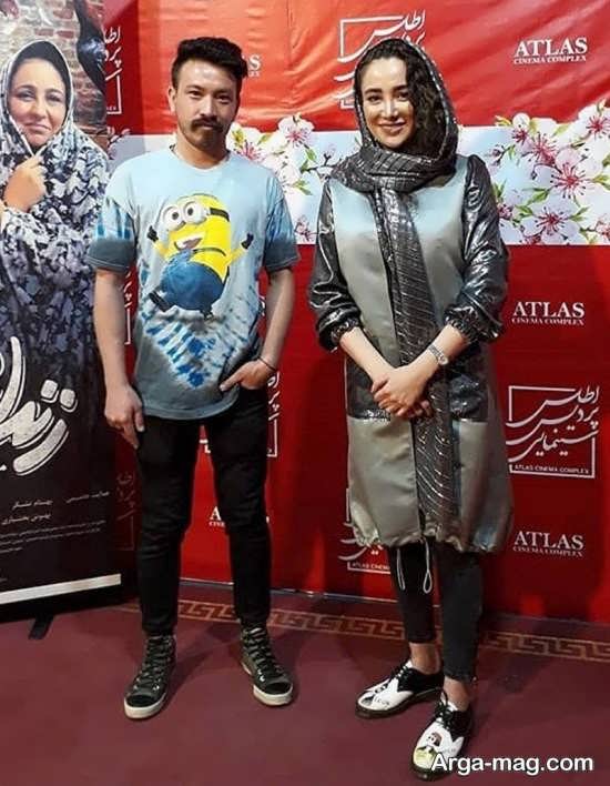 بهاره افشاری با شلوار کوتاه در اکران «زندانی ها» حاضر شد! +عکس