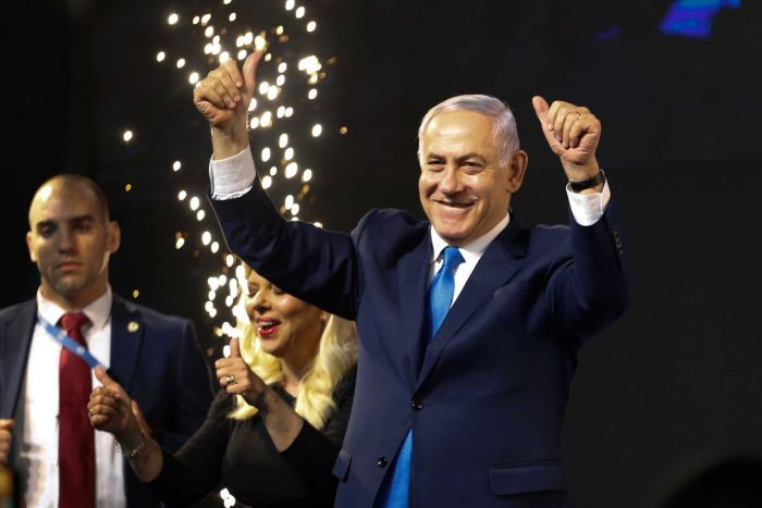 اعلام پیروزی انتخاباتی زودهنگام نتانیاهو در تلویزیون اسرائیل پیش از پایان رای گیری!