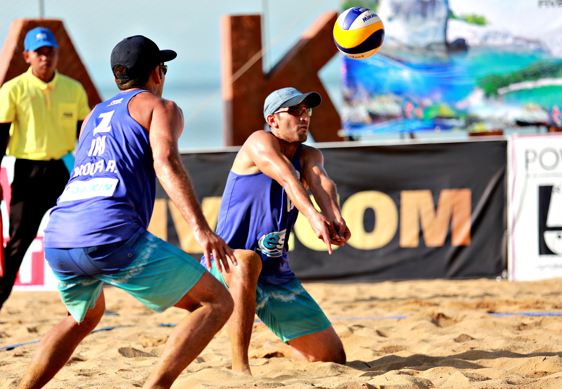 صعود تیم والیبال ساحلی ایران به فینال تور جهانی