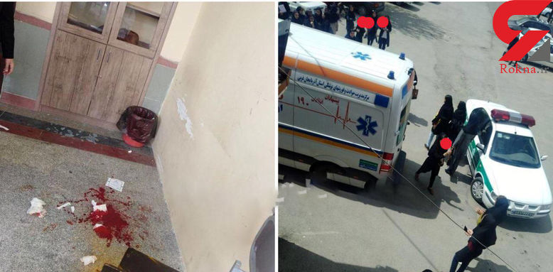 دعوای خونین دختران دانشجو در دانشگاه ارومیه+عکس