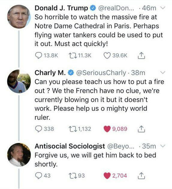 پیشنهاد ترامپ درباره کلیسای نوتردام سوژه کاربران شد +عکس