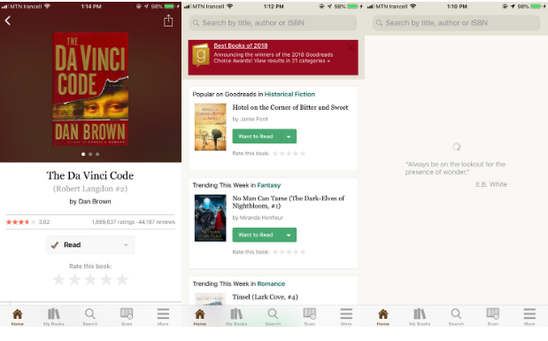 Goodreads؛ اپلیکیشنی برای دوست‌داران کتاب