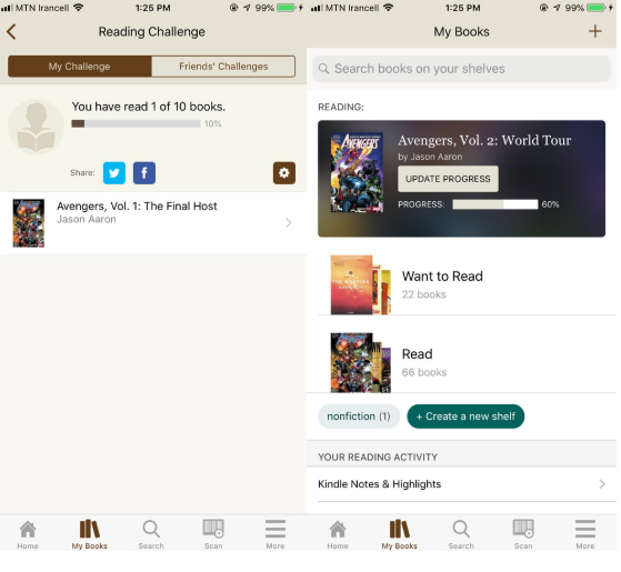 Goodreads؛ اپلیکیشنی برای دوست‌داران کتاب